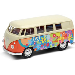 Kovový model - Auto Volkswagen T1 Bus potisk (1963), 1:34-39, 1ks