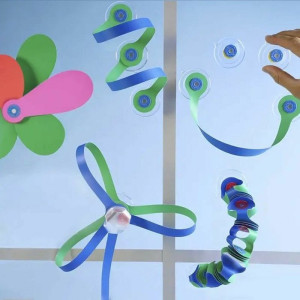 CLIXO - Suction Cups magnetická stavebnice, Přísavky 16 kusů