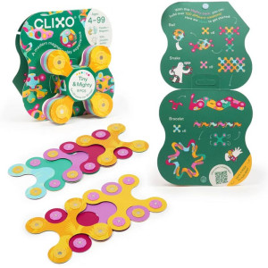 CLIXO - Tiny & Mighty Jungle magnetická stavebnice, 9 kusů