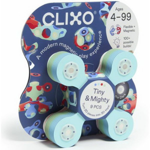 CLIXO - Tiny & Mighty Marine magnetická stavebnice, 9 kusů