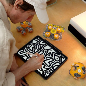 CLIXO - Tiny & Mighty Artist Edition (Timothy Goodman) magnetická stavebnice, 9 kusů