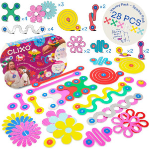 CLIXO - Jewelry magnetická stavebnice, 28 kusů