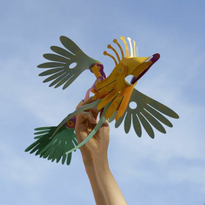 CLIXO - Tropical Birds magnetická stavebnice, 22 kusů