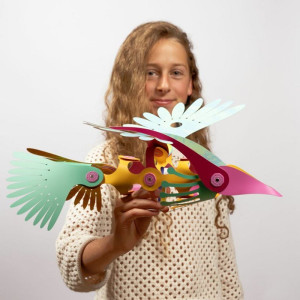 CLIXO - Tropical Birds magnetická stavebnice, 22 kusů