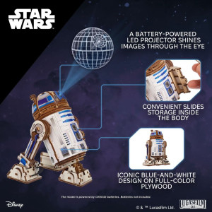 3D mechanický model - Star Wars, R2-D2 (Ugears)