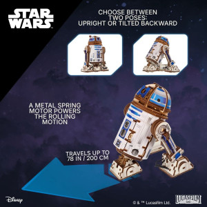 3D mechanický model - Star Wars, R2-D2 (Ugears)