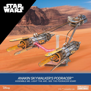 3D mechanický model - Star Wars, Anakin Skywalkers Podracer (Ugears)
