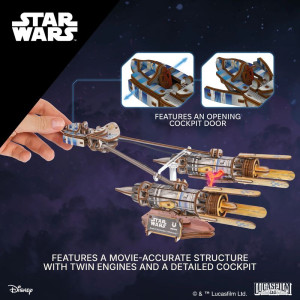 3D mechanický model - Star Wars, Anakin Skywalkers Podracer (Ugears)