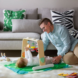 Hrazdička - Dřevěná, Pro miminka LEKA (Ikea)