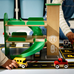 Auto - Sada 4 autíček LILLABO (Ikea)