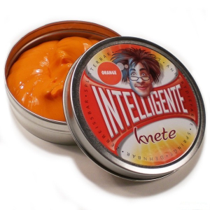 Inteligentní plastelína - základní, Oranžová