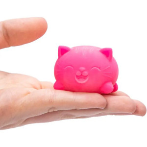 Schylling NeeDoh - Mačkací antistresové kočičky, 3 ks