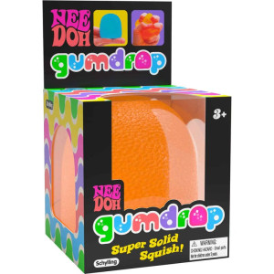 Schylling NeeDoh - Mačkací texturovaný Gumdrop, 1 ks