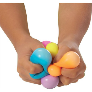 Schylling NeeDoh - Duhové mačkací míčky Rainboh, 6 ks