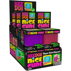 Schylling NeeDoh - Mačkací kostka Nice Cube, 1 ks