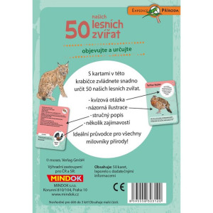 Zkoumání přírody - Expedice příroda: 50 našich lesních zvířat