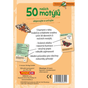 Zkoumání přírody - Expedice příroda: 50 našich motýlů