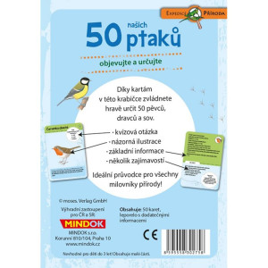 Zkoumání přírody - Expedice příroda: 50 našich ptáků