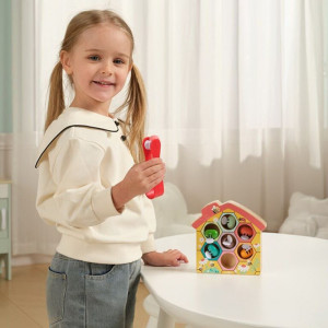 Motorická hra - Včelí úl dřevěný (2Kids Toys)