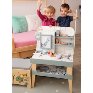 Malý doktor - Dřevěná nemocnice (2Kids Toys)