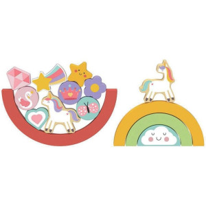 Motorická hra - Balanční, Puzzle s jednorožci 2v1 (2Kids Toys)