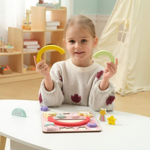 Motorická hra - Balanční, Puzzle s jednorožci 2v1 (2Kids Toys)