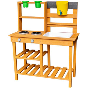 Kuchyňka dětská - Dřevěná, Zahradní s dřezem (2Kids Toys)