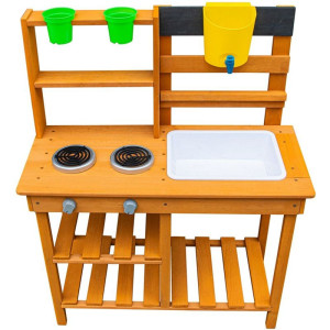 Kuchyňka dětská - Dřevěná, Zahradní s dřezem (2Kids Toys)