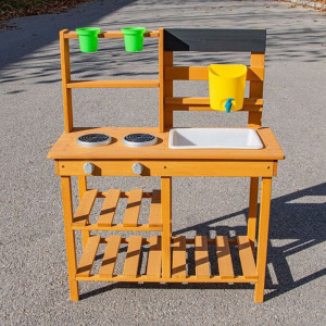 Kuchyňka dětská - Dřevěná, Zahradní s dřezem (2Kids Toys)