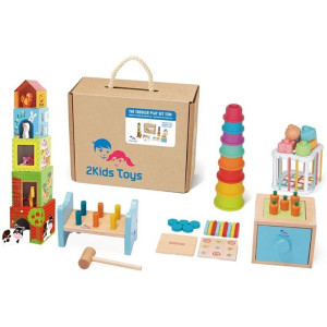 Dárkový set - Pro děti od 1 roku, 6 hraček (2Kids Toys)