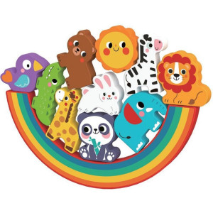 Motorická hra - Balanční, Puzzle se zvířátky 2v1 (2Kids Toys)