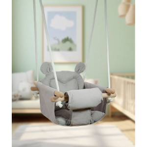 Houpačka - Dětská textilní 100% bavlna Medvídek (2Kids Toys)