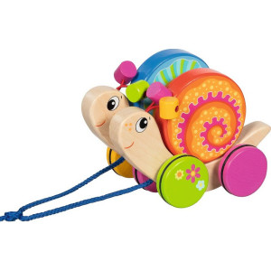 Tahací hračka - Šnečí kamarádi Willi a Mill (Goki)