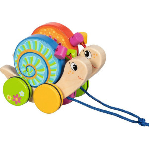 Tahací hračka - Šnečí kamarádi Willi a Mill (Goki)