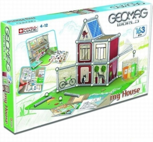 Geomag - World, House Basic, 163 dílků