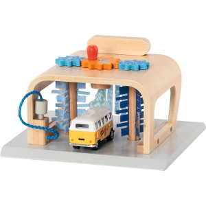 Automyčka - PowerClean dřevěná (Goki)