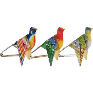 Plechová hračka - Retro pískací pták, 1ks (Goki)