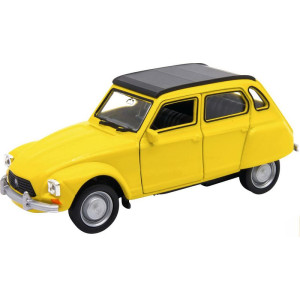 Kovový model - Auto Citroen Dyane, 1:34-39, 1ks