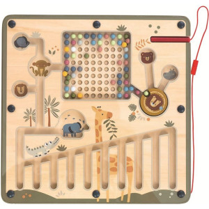 Motorický labyrint - Magnetická hra, Safari (2Kids Toys)