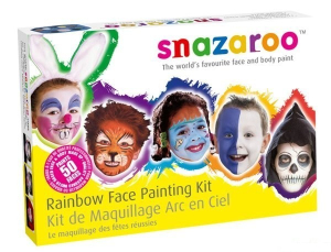 Snazaroo - Sada 8 barev na obličej, Duha