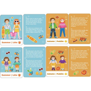 Puzzle magnetické - Kniha, Oblékání rodina (2Kids Toys)