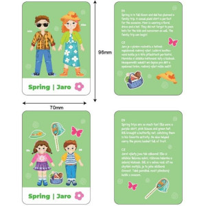 Puzzle magnetické - Kniha, Oblékání rodina (2Kids Toys)