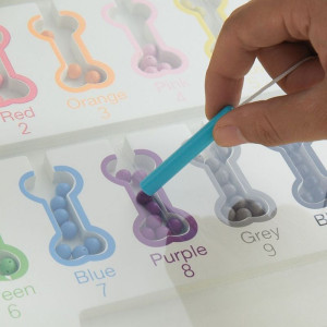 Nástěnný panel - Motorická deska, Activity Pes (2Kids Toys)