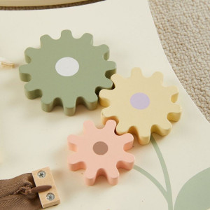 Nástěnný panel - Motorická deska, Aktivity Sova (2Kids Toys)