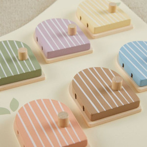 Nástěnný panel - Motorická deska, Aktivity Sova (2Kids Toys)