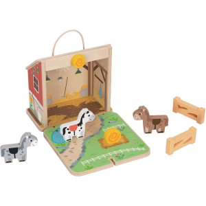 Nábytek pro panenky - Koňská stáj (2Kids Toys)