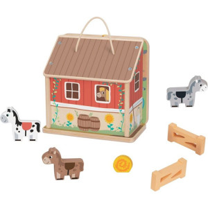 Nábytek pro panenky - Koňská stáj (2Kids Toys)