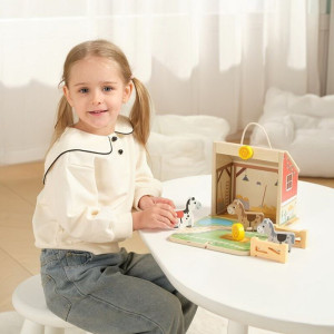 Nábytek pro panenky - Koňská stáj (2Kids Toys)