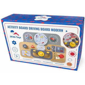 Motorická deska - Activity board Auto moderní (2Kids Toys)