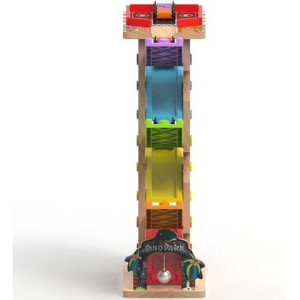 Tobogán - Velká závodní dráha 6 ramp (2Kids Toys)